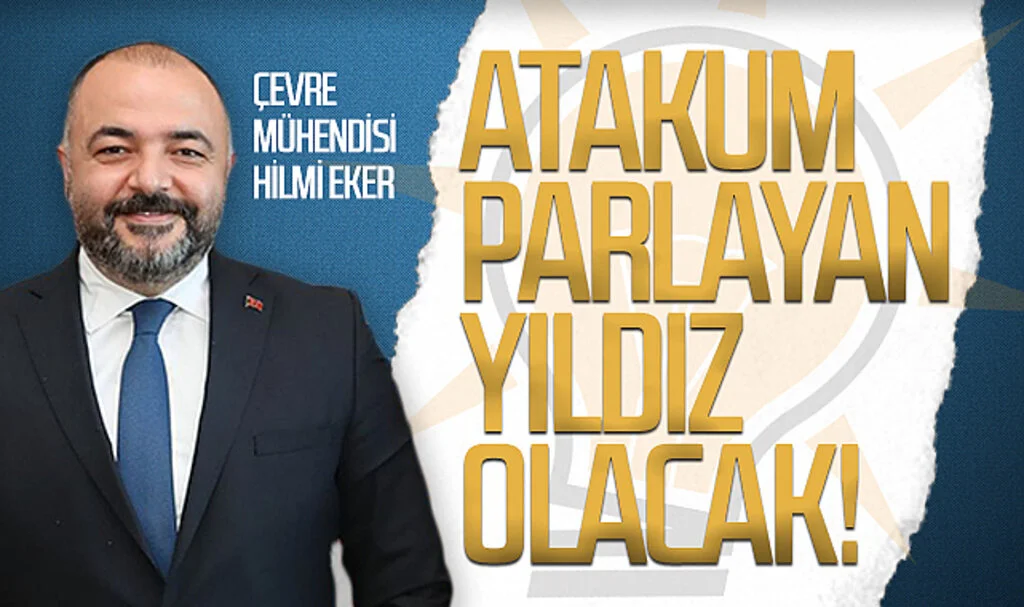 AK Parti Atakum Belediyesi Başkan aday adayı Çevre Mühendisi Hilmi Eker: "Atakum parlayan yıldız olacak!"