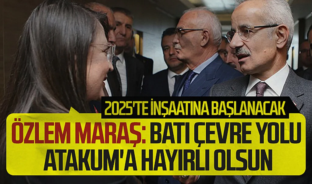 AK Parti Atakum Belediyesi Başkan Adayı Özlem Maraş: "Batı Çevre Yolu Atakum'a Hayırlı Olsun"