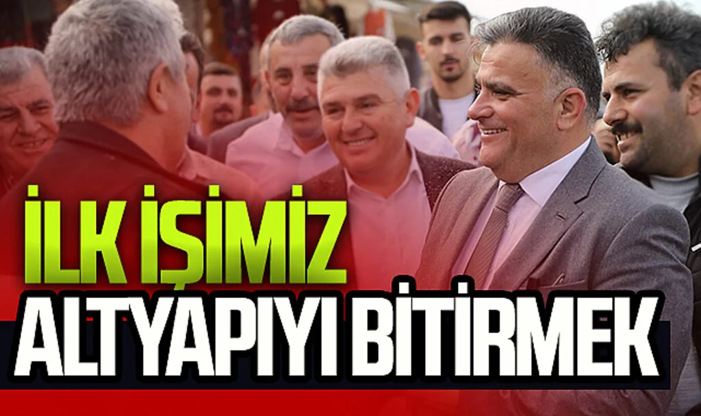 AK Parti Çarşamba Belediye Başkan Adayı Ender Gür: "İlk işimiz altyapıyı bitirmek olacak!"