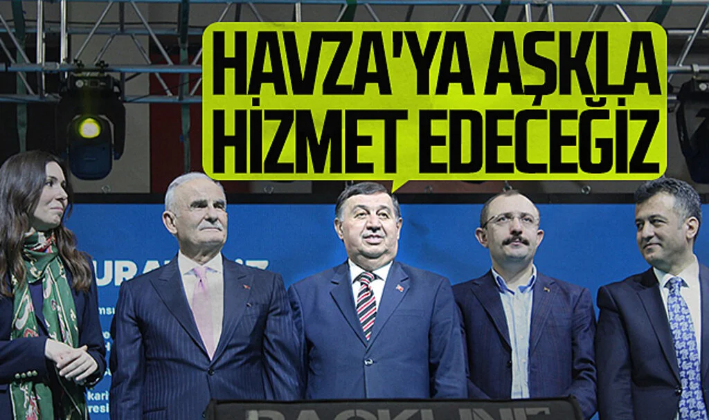 AK Parti Havza Belediye Başkan Adayı Murat İkiz: "Havza'ya aşkla hizmet edeceğiz"
