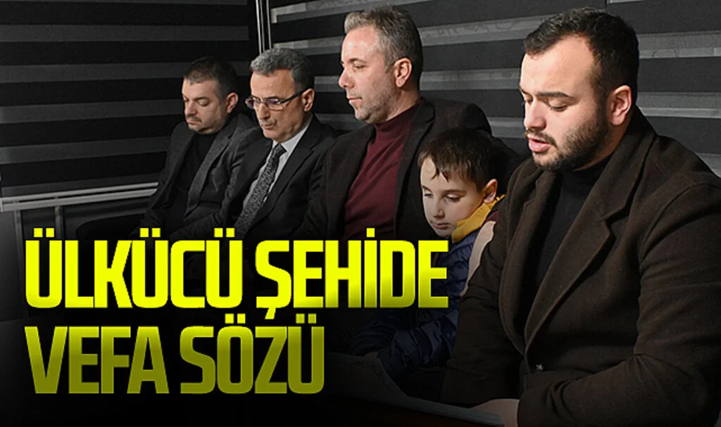 AK Parti İlkadım Belediye Başkan Adayı İhsan Kurnaz'dan Ülkücü şehide vefa sözü 