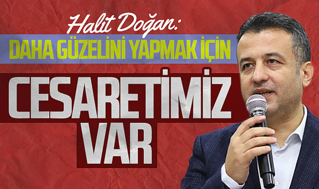 AK Parti Samsun Büyükşehir Belediye Başkan Adayı Halit Doğan: "Daha güzelini yapmak, daha ileriye taşımak için hayallerimiz, cesaretimiz var"
