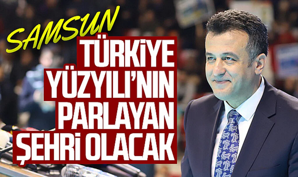 AK Parti Samsun Büyükşehir Belediye Başkan Adayı Halit Doğan: "Samsun Türkiye Yüzyılı'nın parlayan şehri olacak