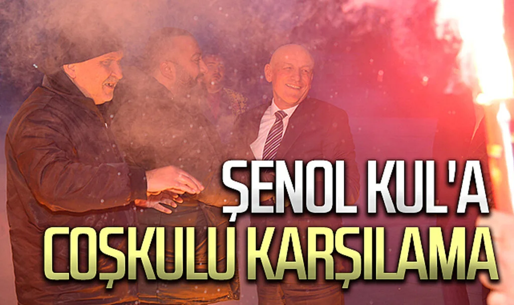 AK Parti Terme Belediye Başkan adayı Şenol Kul'a coşkulu karşılama