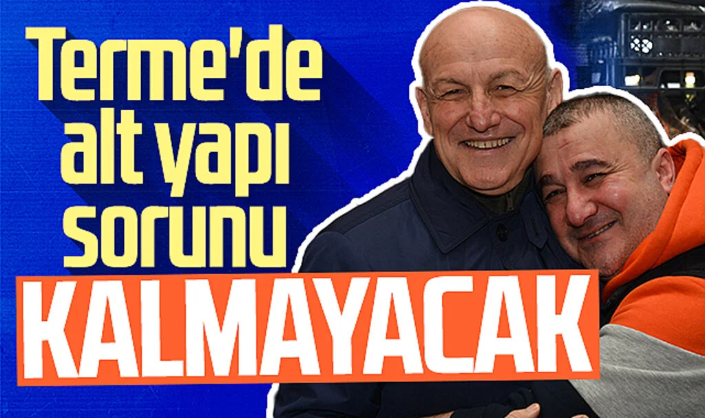 AK Parti Terme Belediye Başkan adayı Şenol Kul: Terme'de alt yapı sorunu kalmayacak