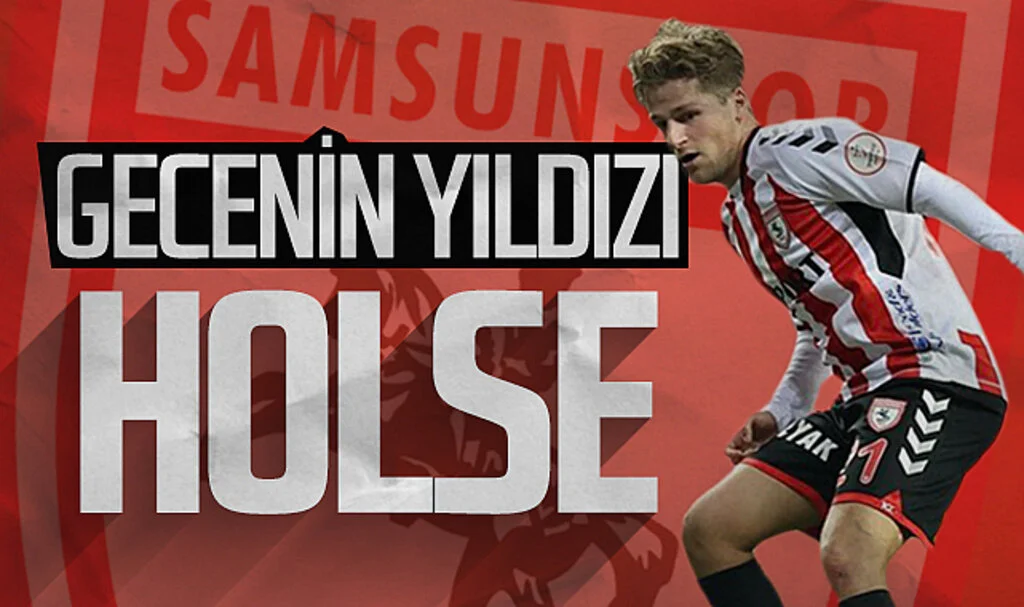Antalyaspor maçının yıldızı Carlo Holse
