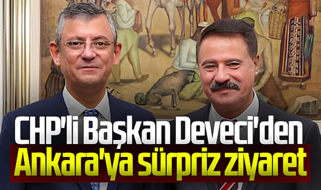 Atakum Belediye Başkanı Cemil Deveci'den Ankara'ya sürpriz ziyaret