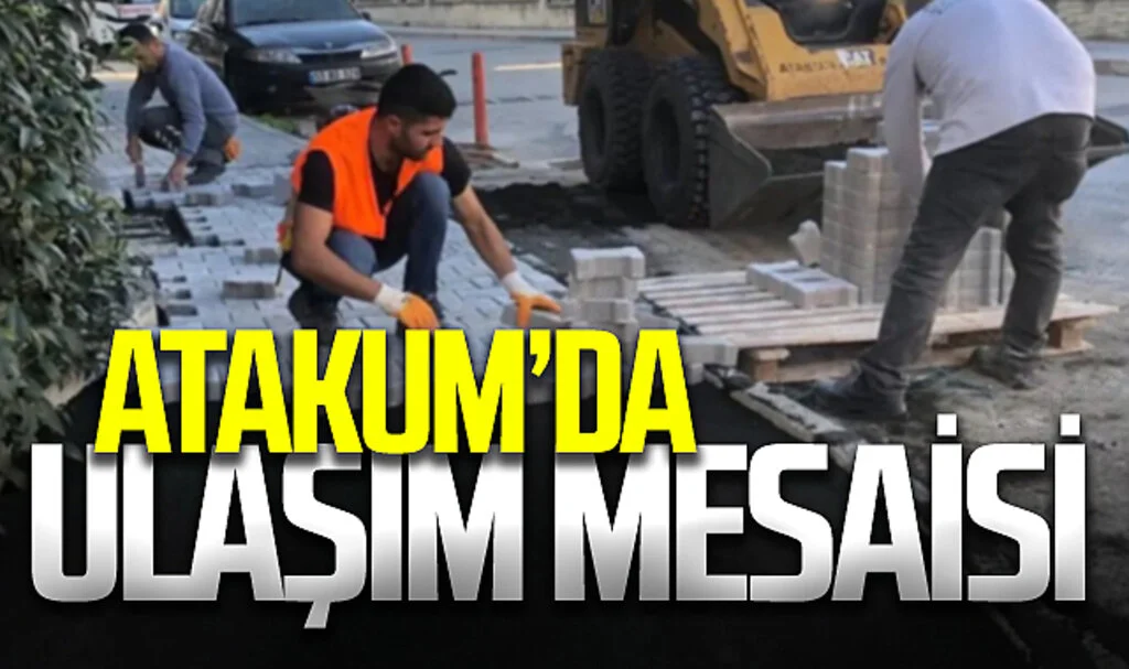 Atakum'da tadilat işleri hızlandı