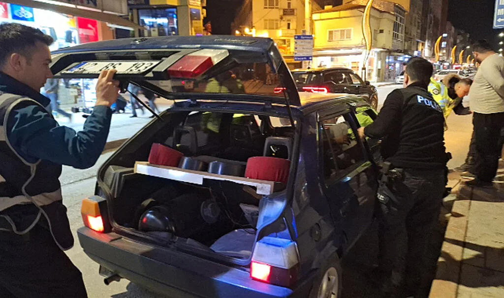 Bafra'da Güven ve Huzur Denetimi