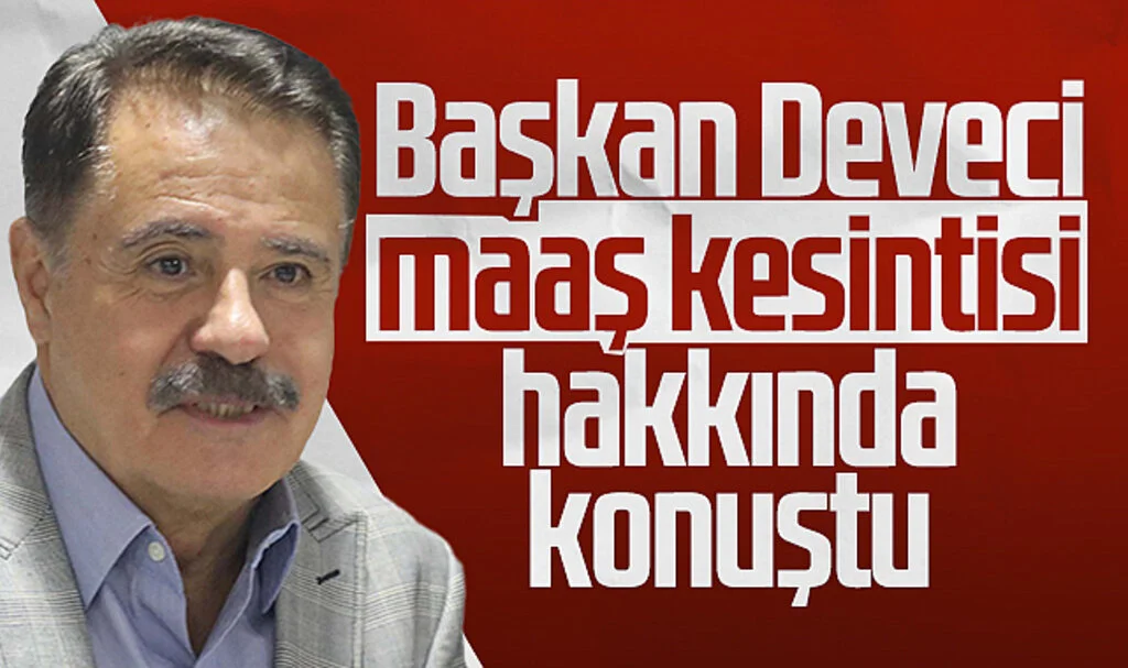Başkan Cemil Deveci Atakum Belediyesi'ndeki maaş kesintisi hakkında konuştu