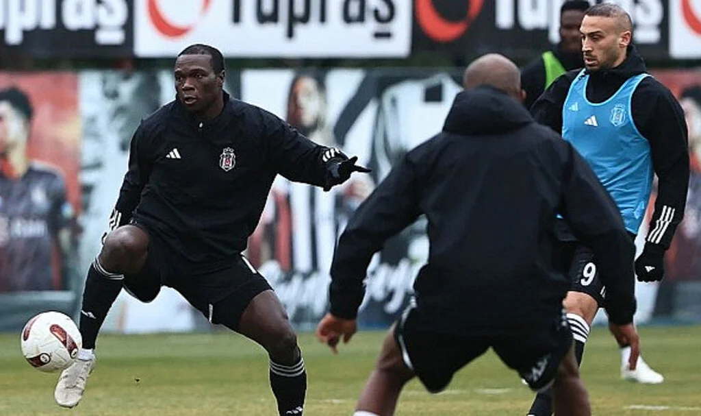 Beşiktaş'ta Aboubakar'dan sevindiren haber! 