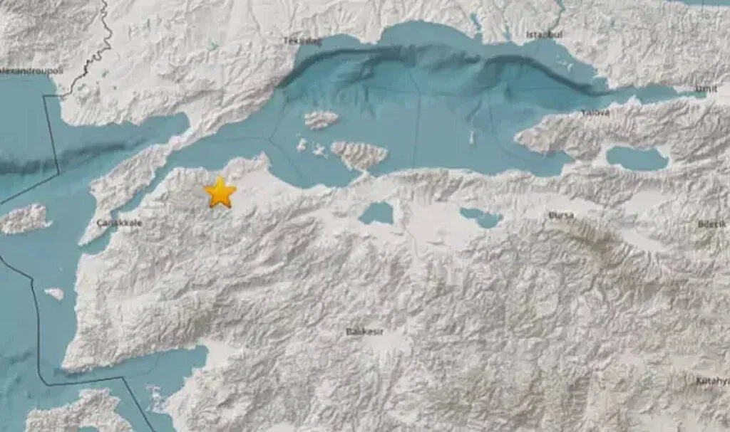 Çanakkale merkezli deprem Edirne'yi de salladı... AFAD büyüklüğünü açıkladı