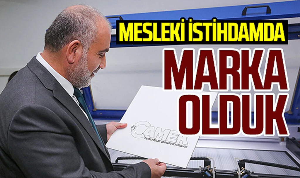CAMEK'te nitelikli personel yetişiyor