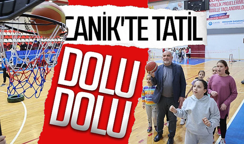 Canik'te tatil dolu dolu geçti
