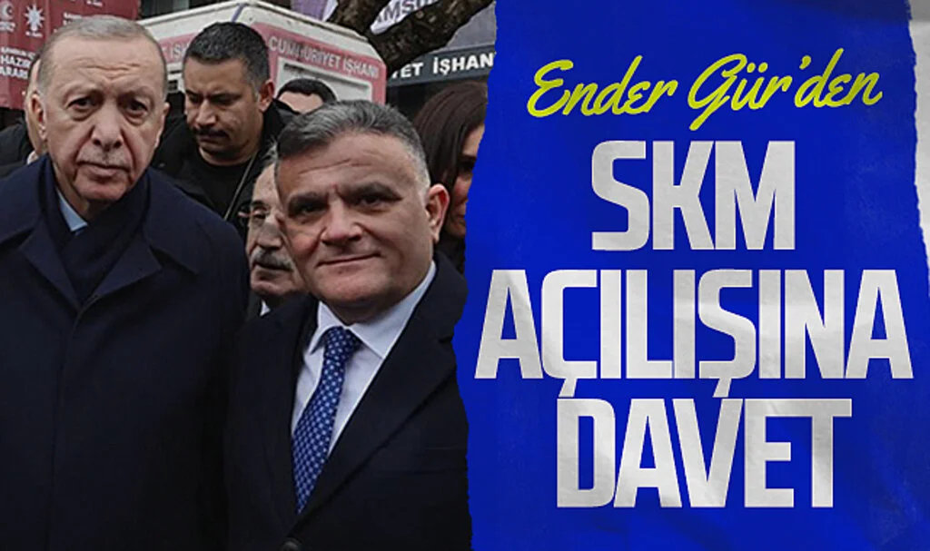 Çarşamba Belediye Başkan Adayı Ender Gür'den SKM açılışına davet 