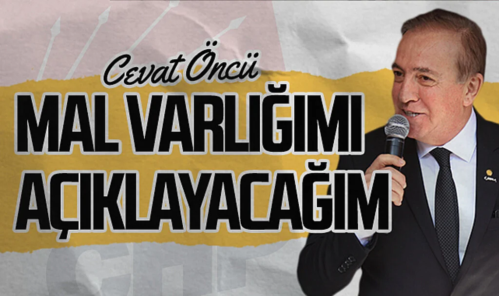CHP Samsun Büyükşehir Adayı Cevat Öncü: "Mal varlığımı açıklayacağım"
