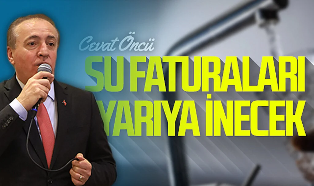 CHP Samsun Büyükşehir Adayı İnşaat Mühendisi Cevat Öncü: 'Su faturaları yarıya inecek' 