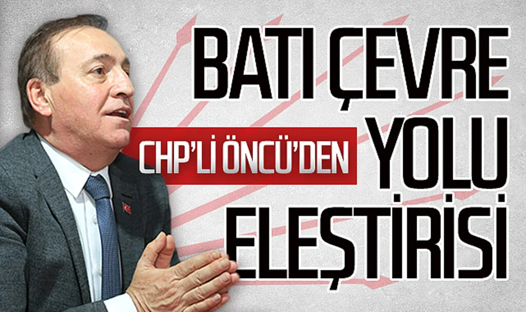 CHP Samsun Büyükşehir Belediye Başkan Adayı Cevat Öncü'den Batı Çevre Yolu Eleştirisi