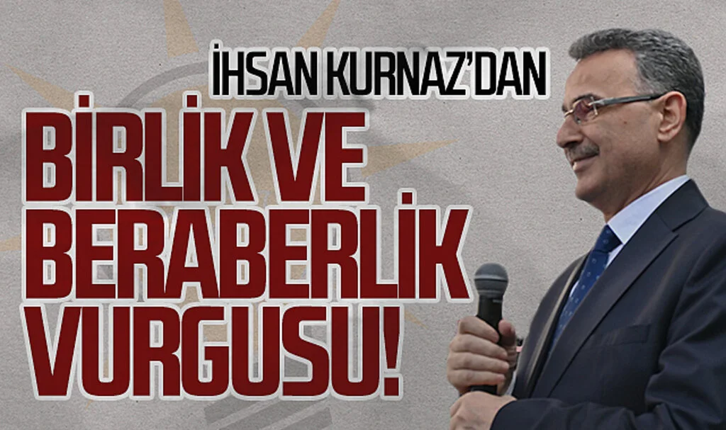 Cumhur İttifakı AK Parti İlkadım Adayı İhsan Kurnaz: "Hep birlikte başaracağız"
