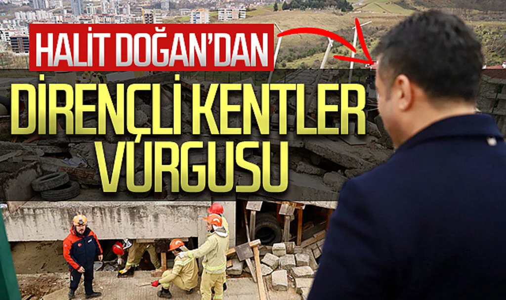 Cumhur İttifakı AK Parti Samsun Büyükşehir Belediye Başkan Adayı Halit Doğan: “Dirençli ve güçlü bir kent kimliği önceliğimiz”