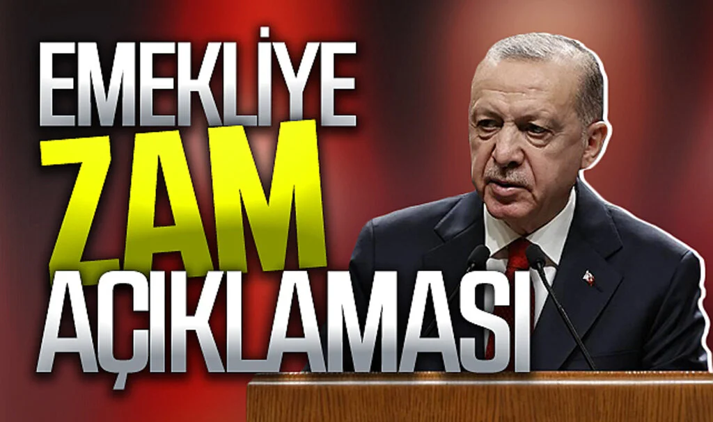 Cumhurbaşkanı Erdoğan: "Emekliye zam açıklaması, güçlü program uyguluyoruz"