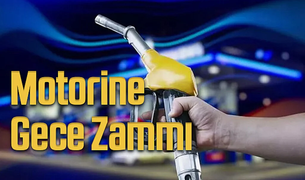 Gece yarısı itibarıyla motorine zam