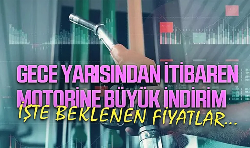 Gece Yarısından İtibaren Motorine Büyük İndirim: İşte Beklenen Fiyatlar