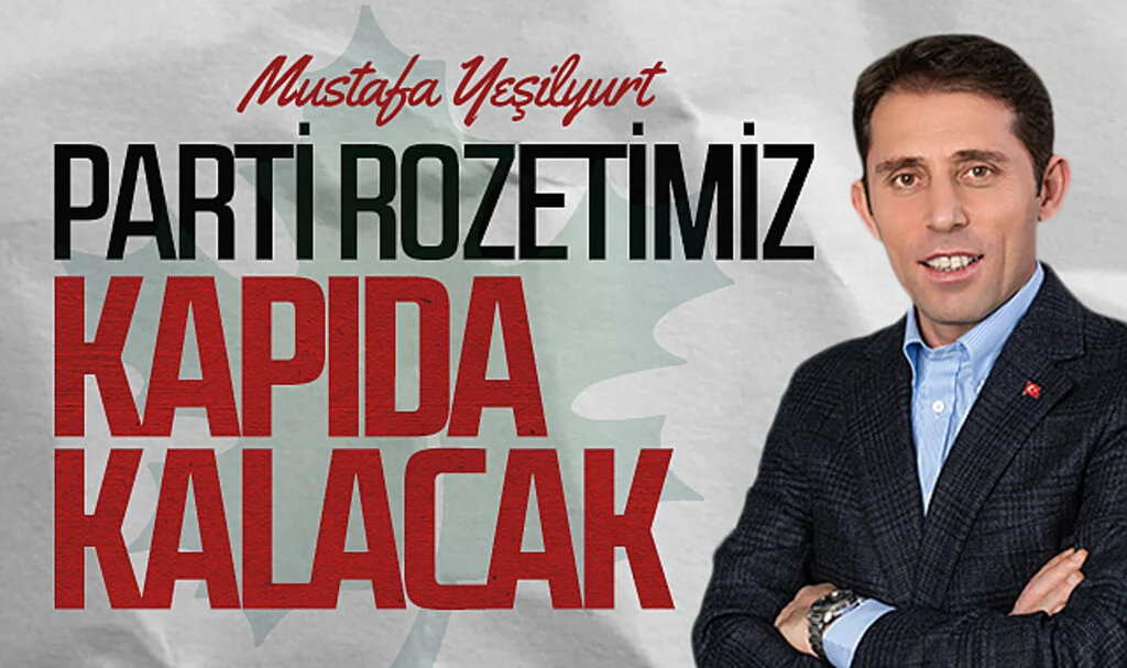 Gelecek Partisi Samsun Büyükşehir Adayı Mustafa Yeşilyurt,: 'Parti rozetimiz kapıda kalacak'