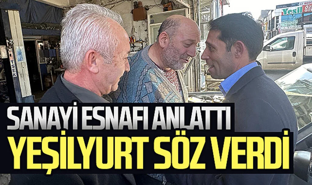 Gelecek Partisi Samsun Büyükşehir Belediye Başkan adayı Mustafa Yeşilyurt: "Belediye-esnaf el ele vereceğiz" 