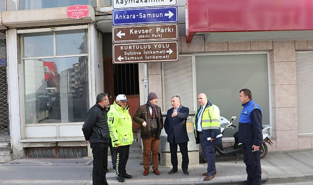 Havza'da Trafik Düzenlemesi İçin Yeni Adımlar