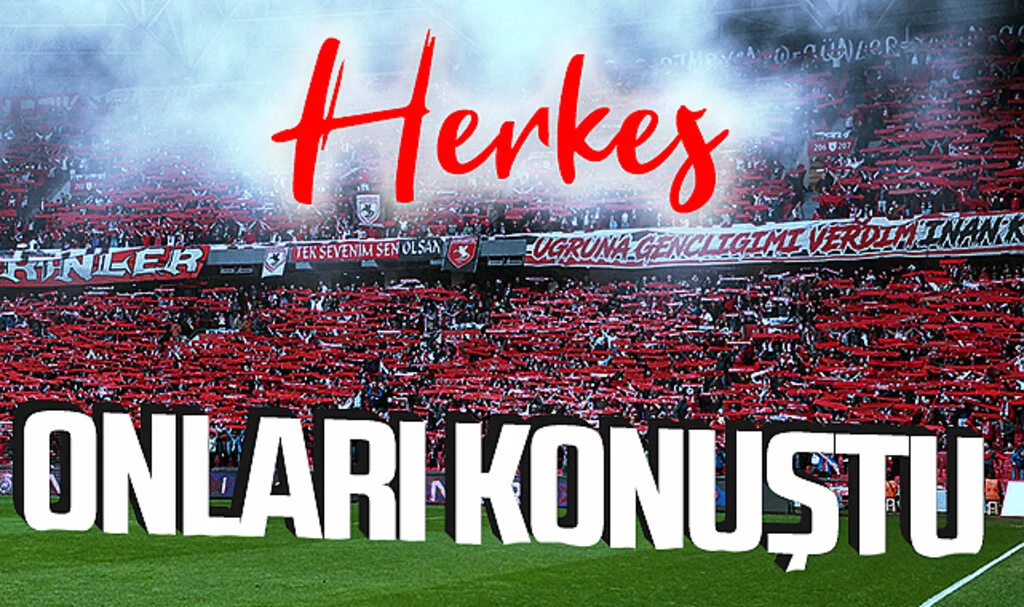 Herkes Samsunspor taraftarını konuştu