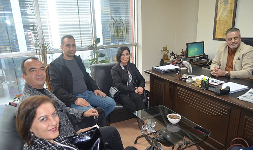Hürriyet Sağlık Sen'den  Hedef HALK Gazetesi'ne ziyaret 