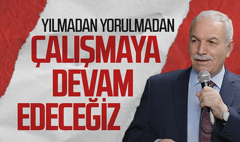 İlkadım Belediye Başkanı Necattin Demirtaş: "Yılmadan yorulmadan çalıştık çalışmaya devam edeceğiz"