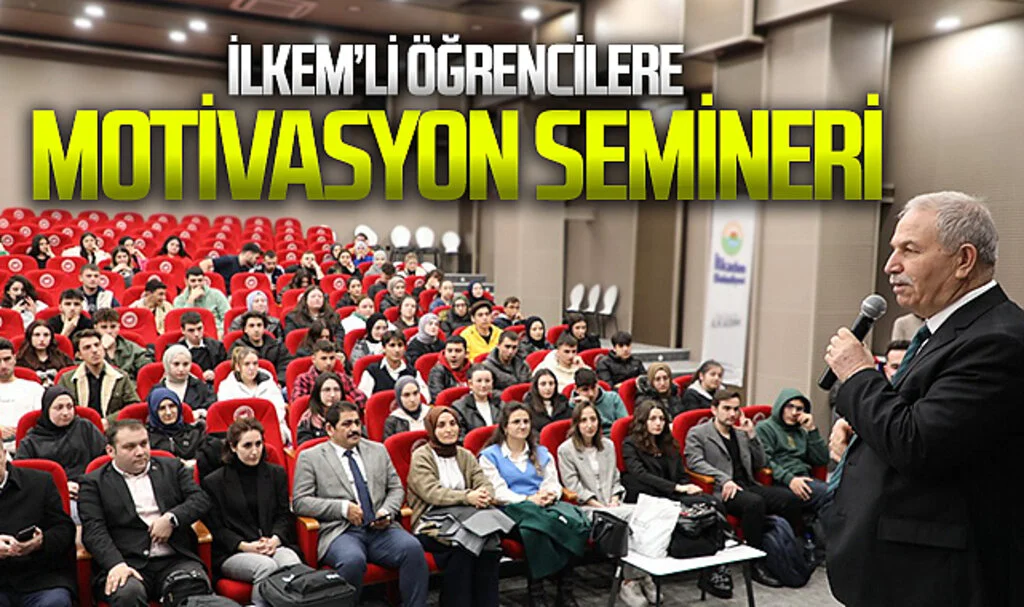 İlkadım Belediyesi, YKS Adaylarına "Sınav Kaygısı ve Motivasyon" Semineri Düzenledi
