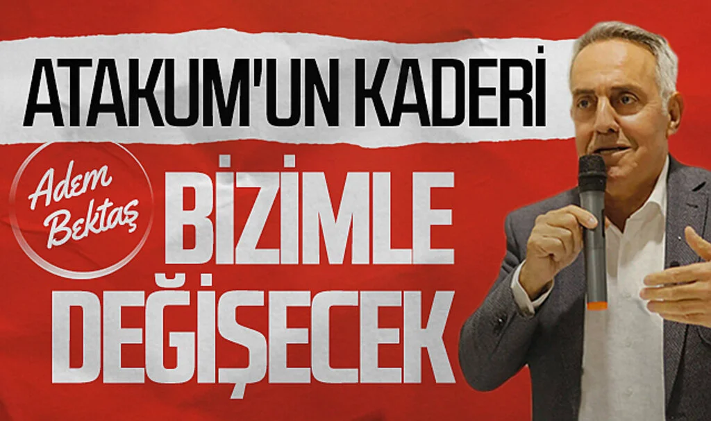 İYİ Parti Atakum Belediye Başkan Adayı Mimar Adem Bektaş: 'Atakum'un kaderi bizimle değişecek'