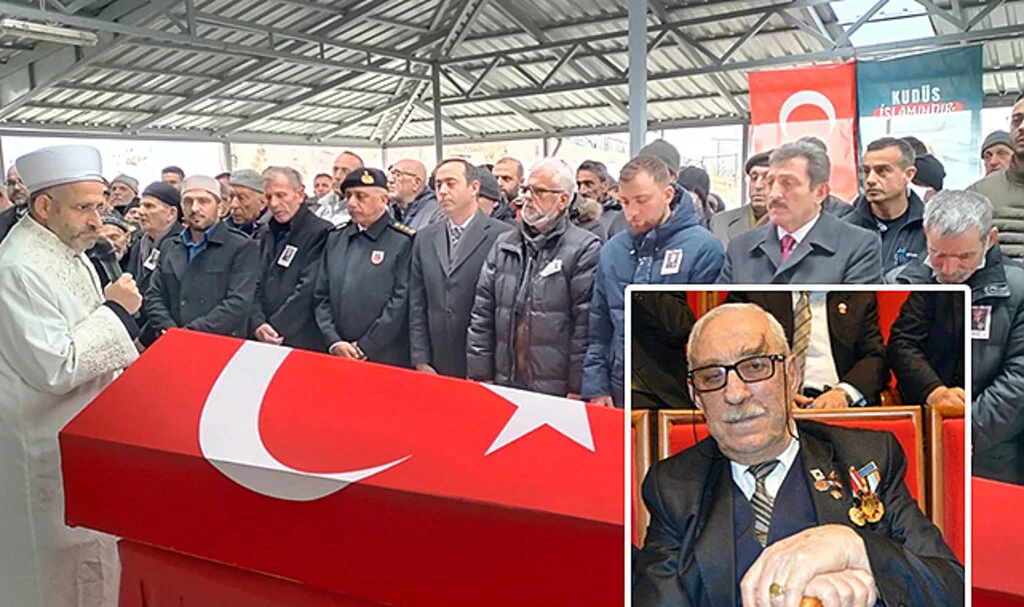Kore Gazisi Samsun'da toprağa verildi