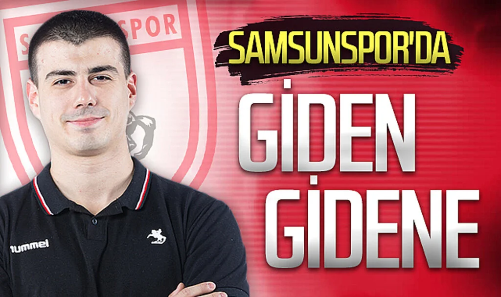Reeder Samsunspor'da bir ayrılık daha