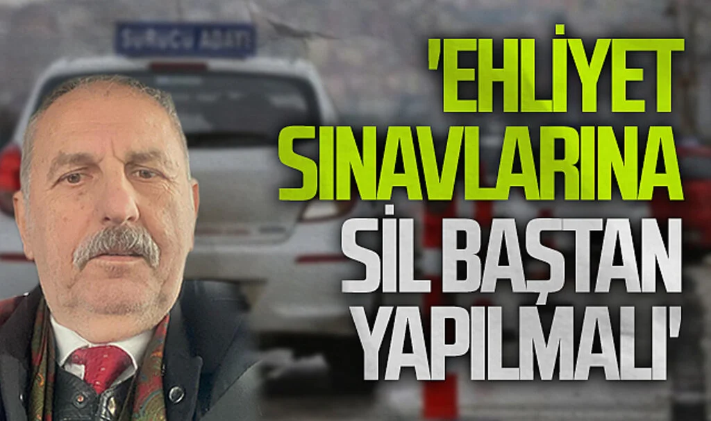 Salem Sürücü Kursu Kurucusu Mustafa Koldere: 'Ehliyet sınavlarına  sil baştan yapılmalı'