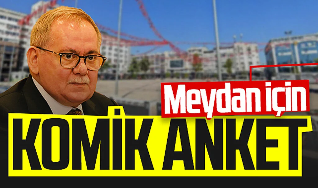 Samsun Büyükşehir Belediyesi'nden Cumhuriyet Meydanı için komik anket!