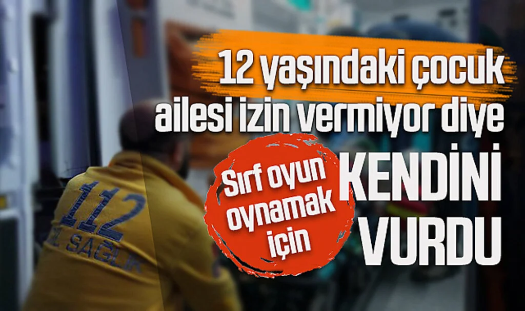 Samsun'da Ailesi PUBG Oynamasına İzin Vermeyen 12 Yaşındaki Çocuk, Kendini Vurdu