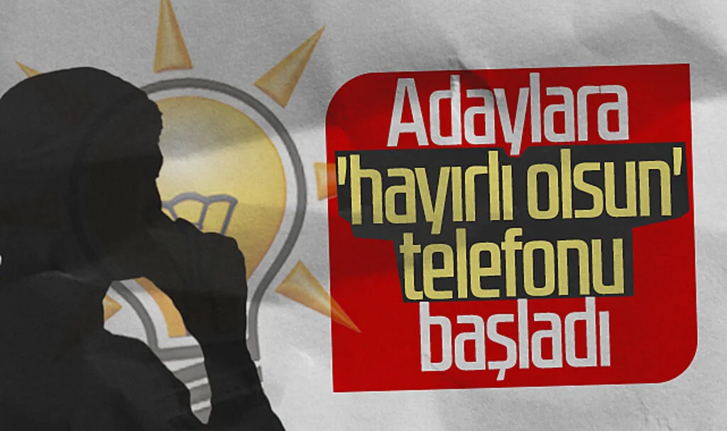Samsun'da AK Parti'nin Adaylarına 'Hayırlı Olsun' Telefonu Başladı