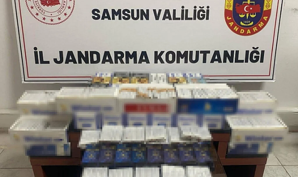 Samsun’da binlerce dal sahte bandrollü makaron ele geçirildi