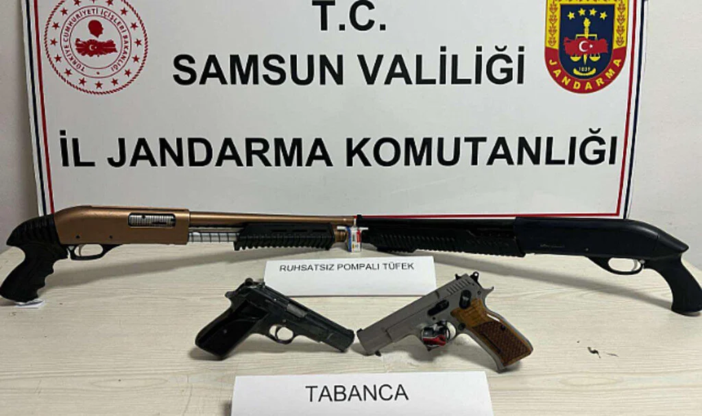 Samsun'da Havaya Ateş Edip Panik Yaratan 2 Kişi Gözaltına Alındı