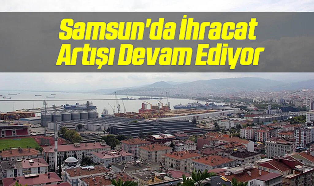 Samsun'da İhracat Artışı Devam Ediyor: Ocak Ayında 102,5 Milyon Dolar