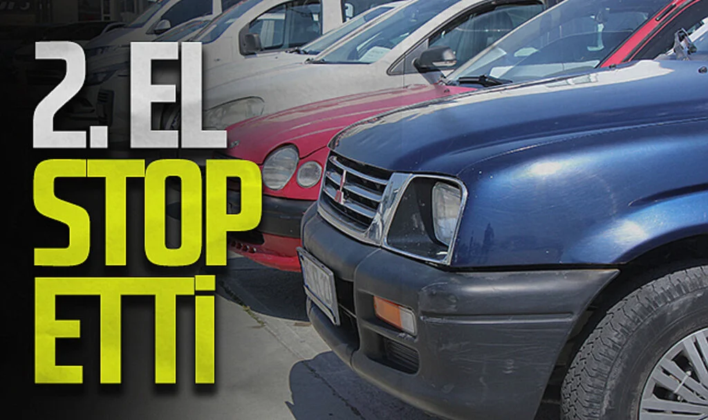 Samsun'da ikinci el araç piyasası stop etti