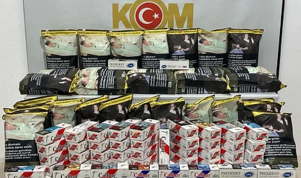 Samsun'da Kaçak Tütün Operasyonu: 2 Tutuklama