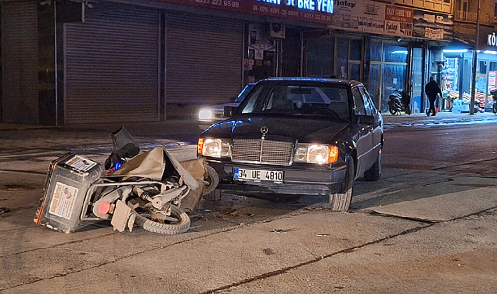 Samsun’da Meydana Gelen Trafik Kazasında Motosiklet Sürücüsü Yaralandı