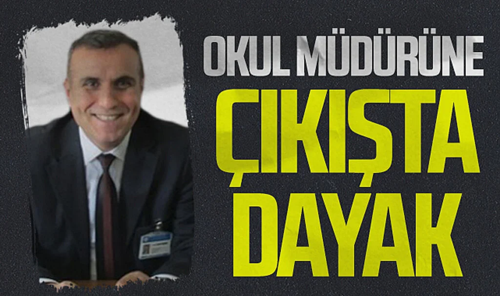 Samsun'da okul müdürüne okul çıkışı dayak 