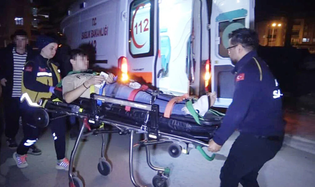 Samsun'da otomobil ile motosiklet çarpıştı: 1 yaralı