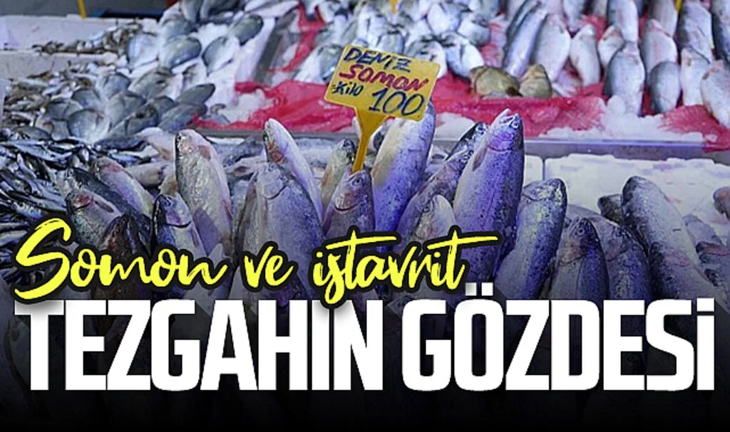 Samsun'da Tezgahların Gözdesi: Somon ve İstavrit